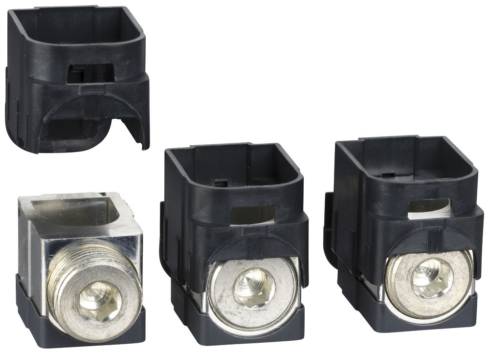 Borne de connexion Schneider Electric 3 pièces 250A 120…185mm²