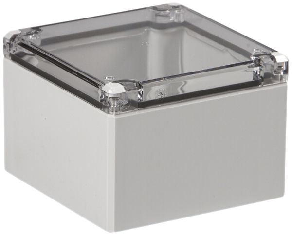 Apparategehäuse RW CUBO D 120×122×86mm DPCP transparent