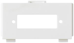 Modulo multimedia M3 FO vuoto per 1 SC Duplex bianco