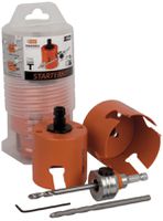 Lochsägen-Set MANDREX MXqs SuperXcut Electricien Ø65/83mm