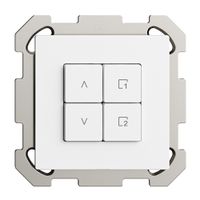 UP-Nebenstelle 1K/4T zu Storenschalter Szene Edue Wiser weiss