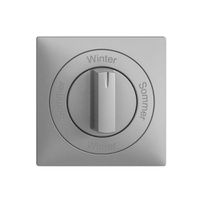 Frontset Sommer-Winter-Sommer-Winter EDIZIOdue 60×60mm silver