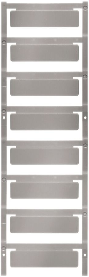 Marcatore per apparecchi Weidmüller MultiCard CC 15×60mm PA66 argento