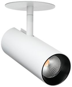 EB-LED-Spot SG Tube Mini 14W 900lm 930 40° DIM Ø59×160mm weiss