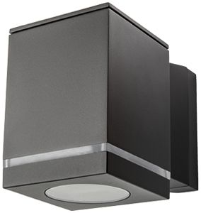 Applique SG Echo GU10 1×6.5W IP54 direct 147×90×124mm anthracite
