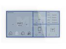 UP-Touchpanel KNX MDT BE-GTS06TW.01S 6" Glas weiss