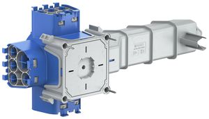 Einlasskasten AGRO 115×115×380mm für KRFG-Rohre mit Trafotunnel