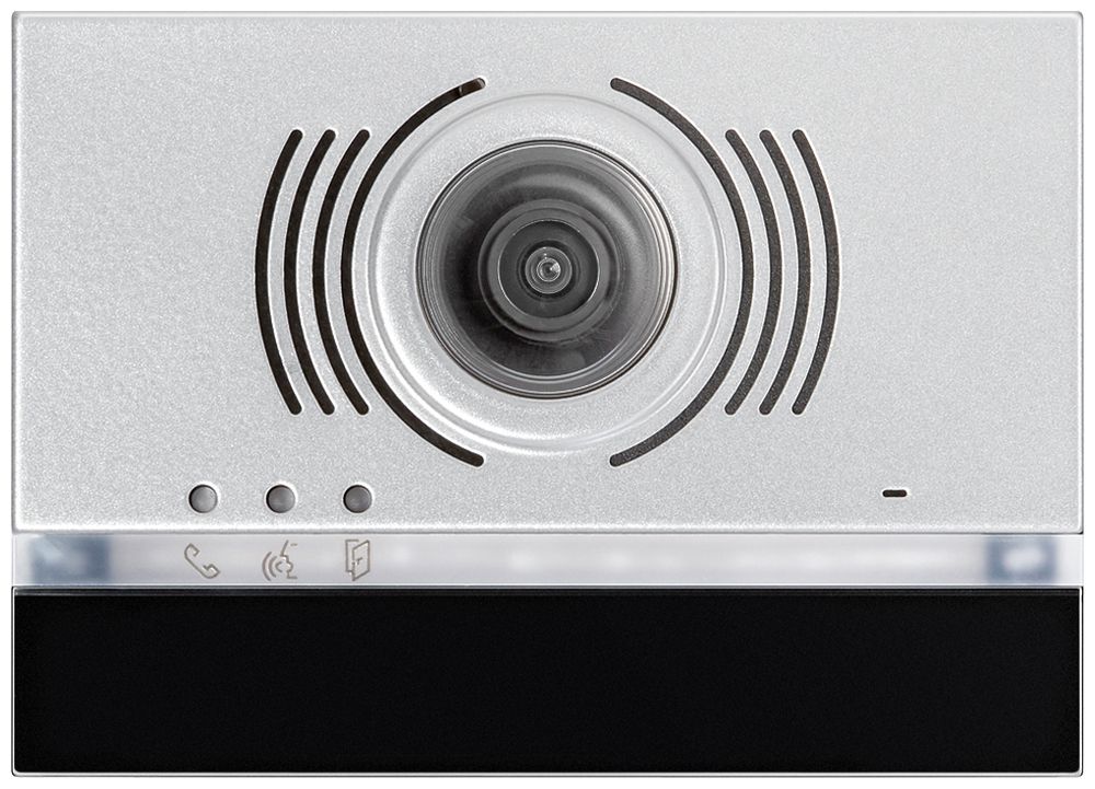 Placca frontale per modulo telecamera e altoparlante d.porta Urmet Alpha IP55 ne