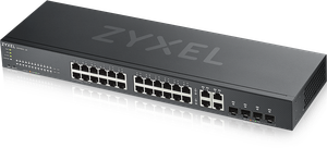 Zyxel GS1920-24v2 Switch, Smart Managed, 24 GbE Ports