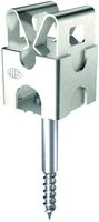 Leitungshalter Quadro Flury AV 59, Inox A2, Schraube 5×40mm