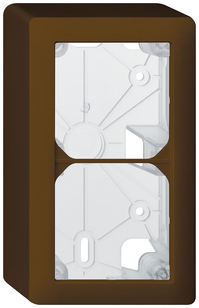 Boîtier AP I-I kallysto brun H=54mm