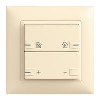 Set frontale INC EDIZIOdue zepAIR variatore con desig.c.LED vanille