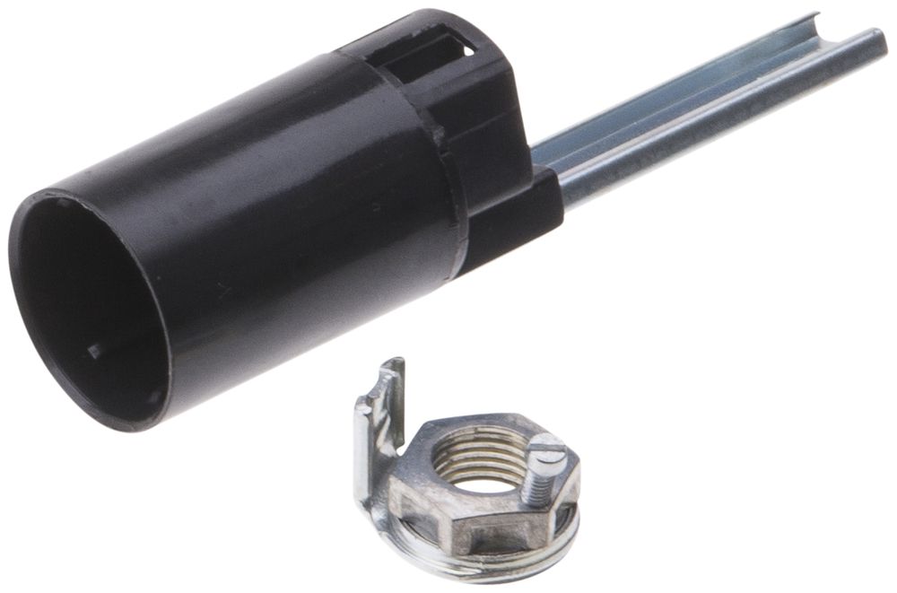 Lampenfassung E14 Vossloh M10×1mm/H=85mm fest schwarz