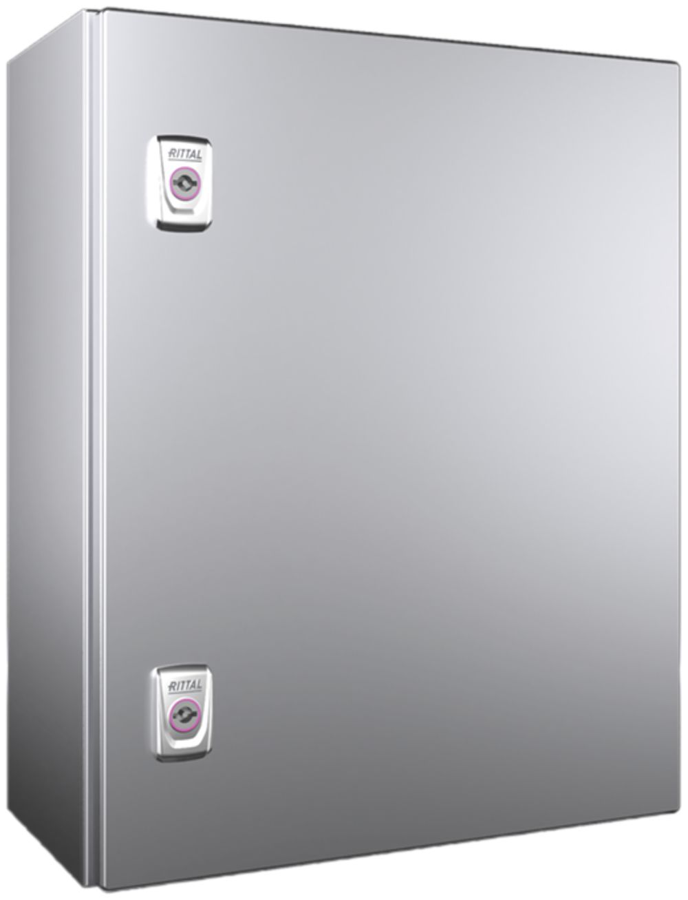Armoire compacte Rittal AX, 1 porte, IP66, 400×500×210mm, acier fin V2A