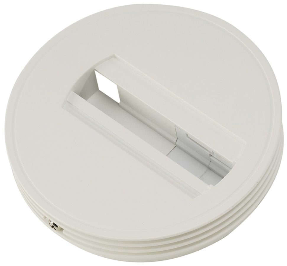 Deckenrosette SLV für 1-Phasen-Adapter, Ø121×25mm weiss