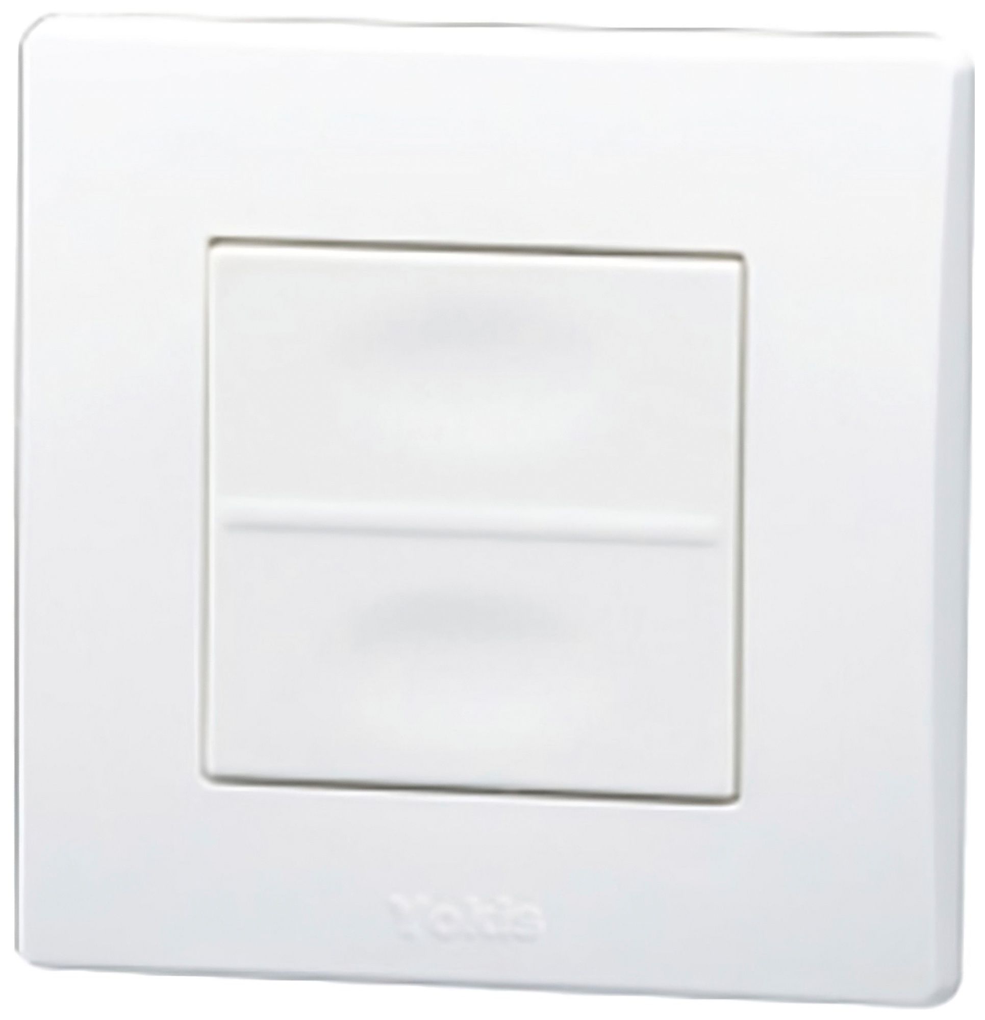 Poussoir RF AP URMET TLM2-U Zigbee bus émetteur mural complet 2 can blanc