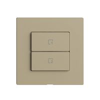 Abdeckset zu Szenentaster 2 Szenen vert./2T Edue Wiser sand