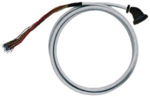 SPS-Verbindungskabel Weidmüller PAC-UNIV 20L LiYY 2.5m FLAT CABLE CONECTOR HE20