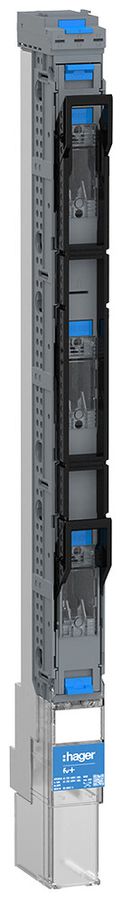 NH-Lastschaltleiste Hager FV+ NH00 3P 160A 690V 100kA Schraubanschluss