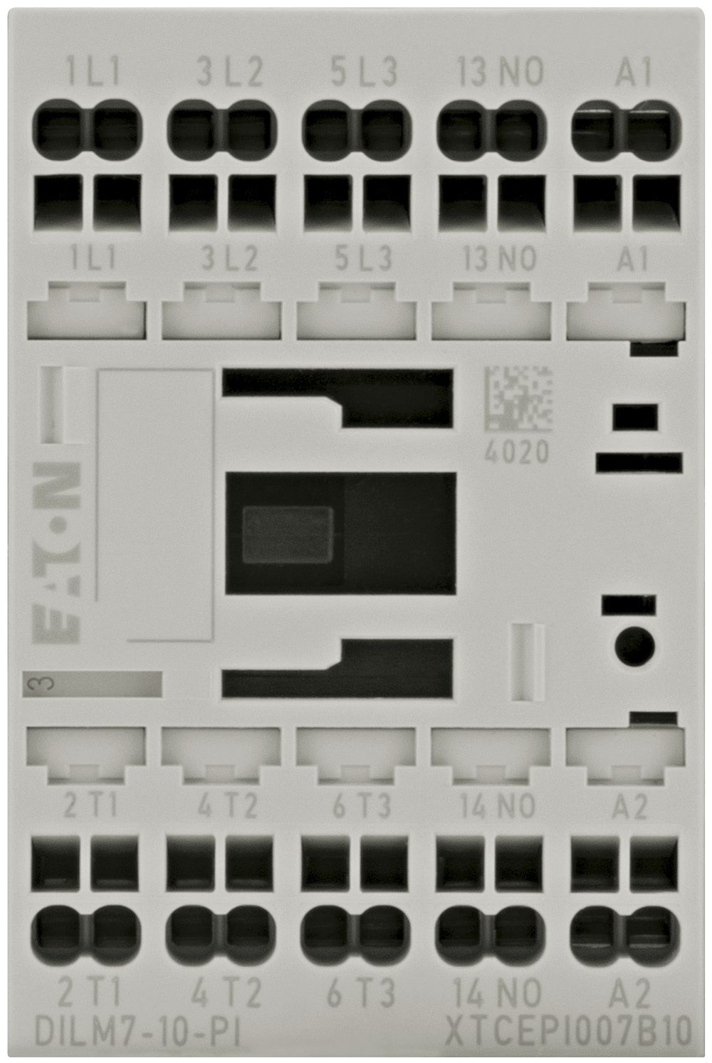 Leistungsschütz Eaton, 3P 3kW, 1S, 230V 50Hz, 240V 60Hz, Push-in-Klemmen