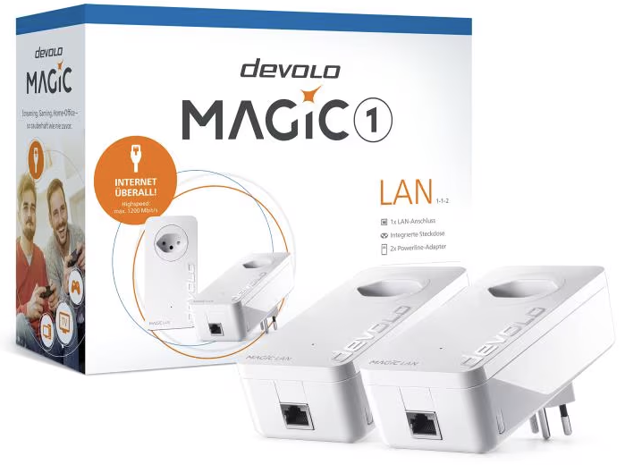 devolo Powerline Magic 1 LAN Kit de démarrage