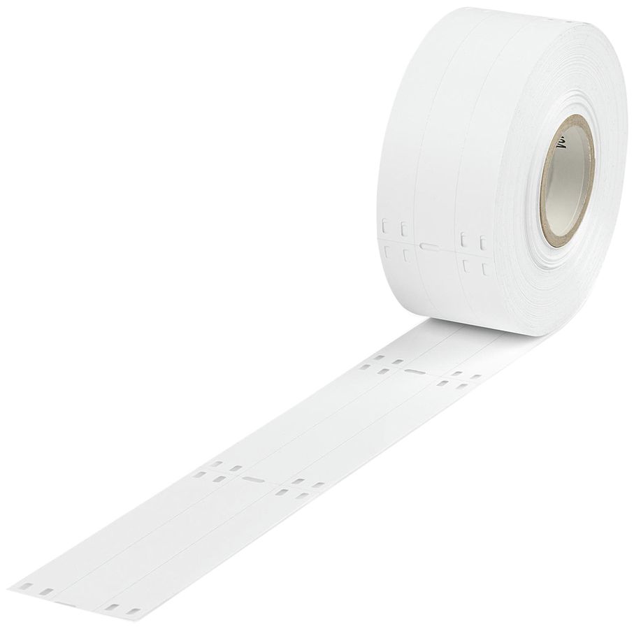 Kabelmarkierer WAGO 100×15mm weiss 800 Stk./Rolle, unbedruckt