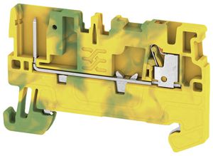 Borne de protection WM APGTB 1.5 PE 2C/1 PUSH IN 1.5mm² vt-jn