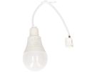 LED-Baustellenleuchte MAX HAURI 9W 900lm 4000K Kabel 170mm mit Klemmen IP20