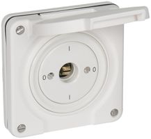 UP-Ausschalter NEVO, 25A 690V, 1L, 4-kant, 0-1-0-1, Schaltwinkel 90°, IP55, ws