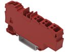 Borne de passage WAGO Contact TOPJOB S 1×6/6×1.5mm² rouge