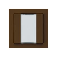 Poussoir ENC kallysto A KNX 2× s/e-link brun