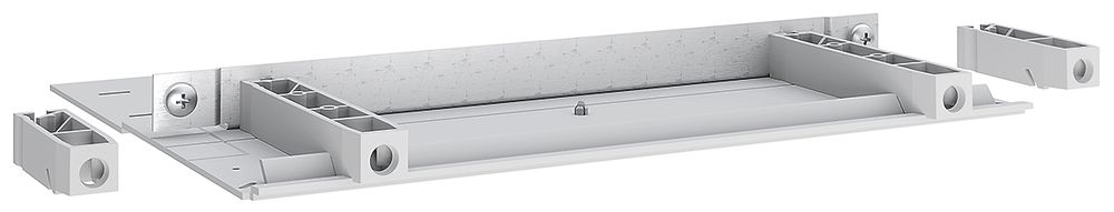 Paroi de séparation Schneider Electric Prisma XS, PVC horiz.1-p, p.prof.280 mm