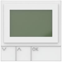 Display-Ruf-Modul Siedle systemunabhängig 12V AC weiss