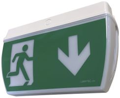 LED-Notleuchte Lumatec BY-A2P IP65 3.5W 1h mit DS/BS ST Decke