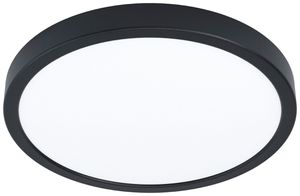 LED-Deckenleuchte Eglo FUEVA 21W 0…2850lm 2700…6500K IP44 DIM Ø389×25mm schwarz