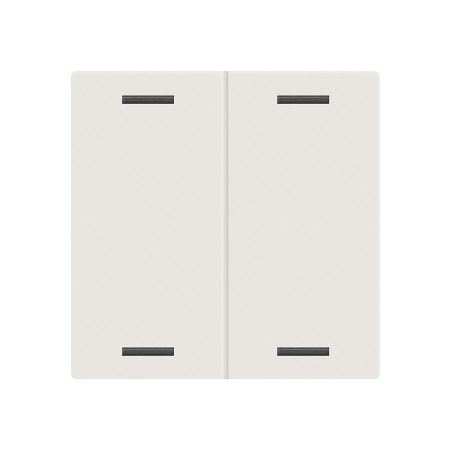 Bascule MDT BE-TAL60W211.01 1t/4a p.touches tactiles blanc mat "neutre"