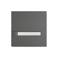 Taste 1/1 EDIZIO.liv SNAPFIX® f.KNX-&UNI o.LED m.Papier 1-Tastenbed.dgu