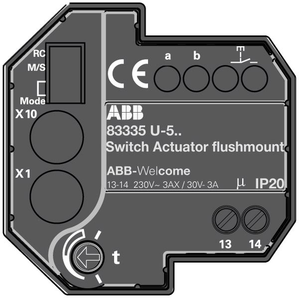 Actionneur de commutation ENC ABB-Welcome Gong