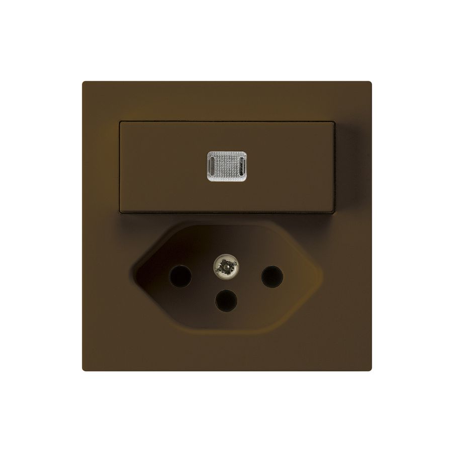 Leuchtkombination A-R/1P+T13 braun kallysto