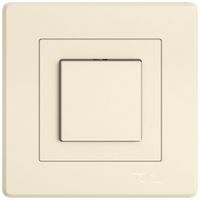 Kit de montage ENC EDIZIO.liv SNAPFIX® interr&contact lum.1 bout.lent.lat.cr