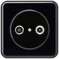 UP-Antennendose basico TV-R Bauart C 23dB 2GHz schwarz