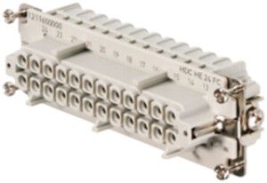 Buchseneinsatz Weidmüller HDC HE 500V 16A 24L Crimpanschluss Gr.8