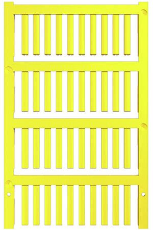 Marqueur de conducteur WM MultiCard VT SF p.Ø1.7…2.1mm 21×3.2mm PA66 jaune