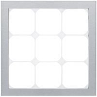 Abdeckrahmen KAL.art 3×3 214×214mm Edelstahl gebürstet