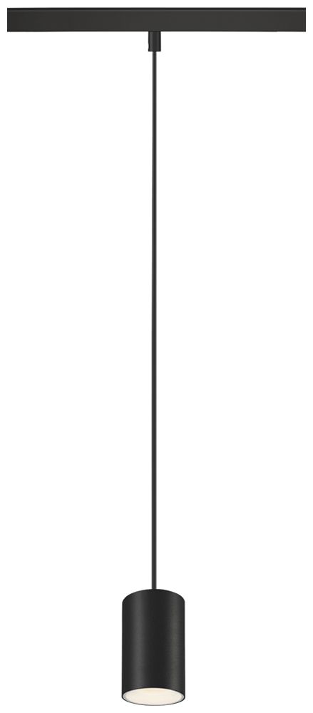 LED-Pendelleuchte SLV NUMINOS XS 48V AD 8.7W 740lm 940 DALI Ø50 schwarz/weiss