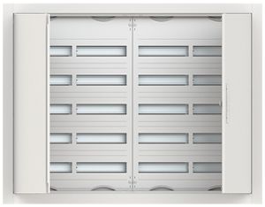 Distributeur ENC ABB ComfortLine 5 rangées 240UM avec porte 1115×864×125mm