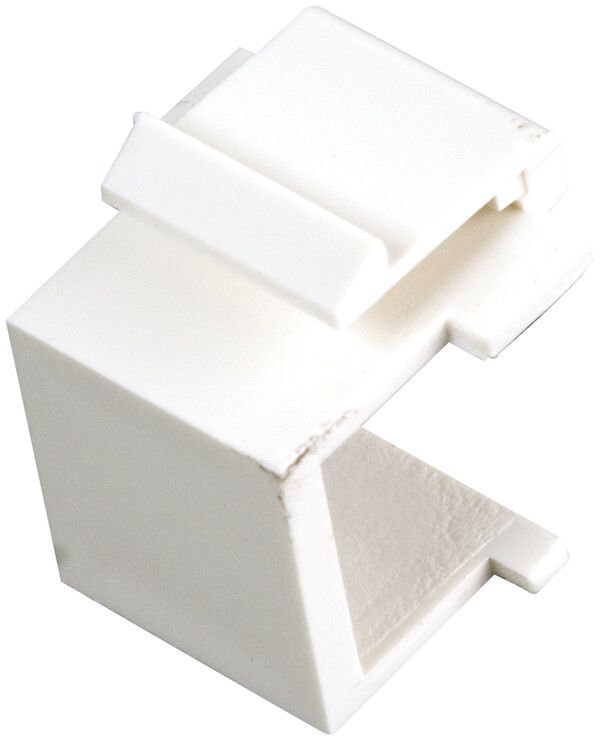 Blindabdeckung zu RJ45 weiss
