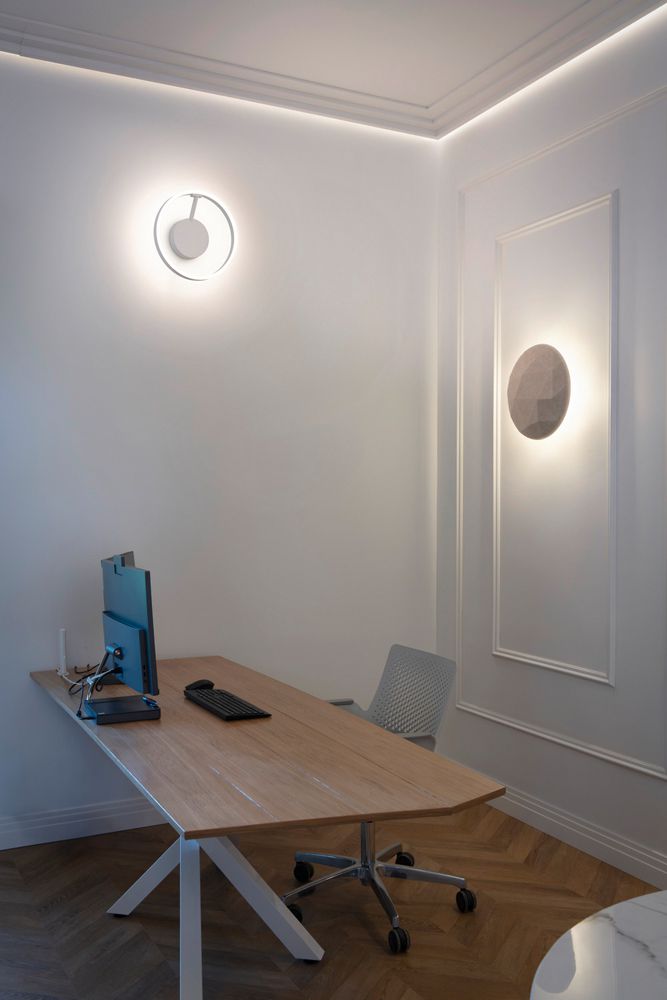 Paralume SLV MANA SHADE ROUND 40 Ø400mm feltro/alluminio beige