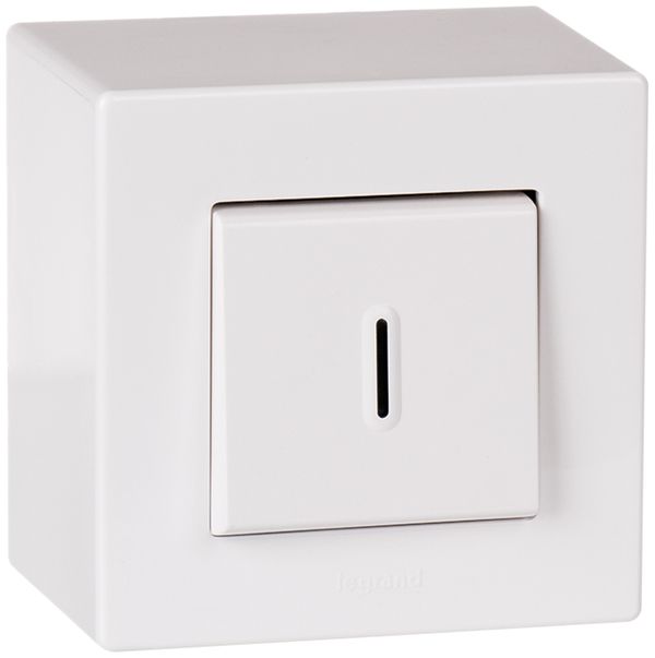 AP-Leuchtwippschalter ATO 3/1L Orientierung weiss