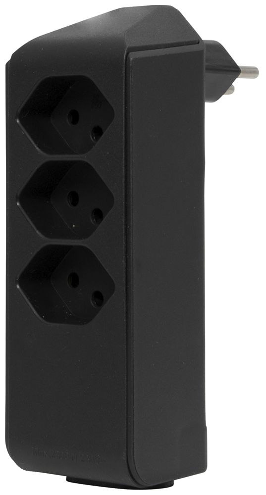 Fiche de dérivation cleverLINE 3+1×T13 300° avec suspension noir